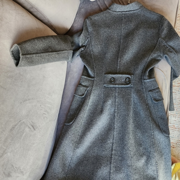 'SEVENTY' Charcoal gray coat - Picture 2 of 12